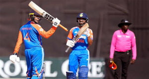 অভিষেকের প্রথম সেঞ্চুরিতে সিরিজে ফিরেছে ভারত