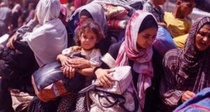 ফিলিস্তিনিরা গাজার খান ইউনিস ছেড়ে পালিয়েছে