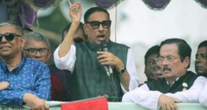 ওবায়দুল কাদের বলেন, বিএনপি -জামায়াত ’ নিয়ে মাঠে নেমেছে ‘কমপ্লিট শাটডাউনে’।