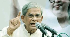 ক্ষমতা হারানোর ভয়ে শিক্ষার্থীদের ওপর সহিংস হামলা: মির্জা ফখরুল