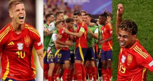 ফ্রান্সের বিপক্ষে ইউরোপিয়ান চ্যাম্পিয়নশিপের ফাইনালে উঠেছে স্পেন