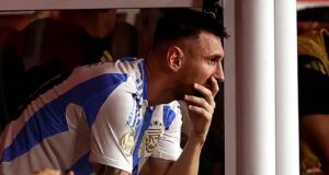 মেসি ইনজুরিতে, গঞ্জালেজের গোল বাতিল – গোলশূন্য ফাইনালের ৯০ মিনিট, খেলা অতিরিক্ত সময়ে।