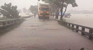 সুনামগঞ্জে ৩০০ মিলিমিটার বৃষ্টির পর ৫ উপজেলায় আবারও বন্যা