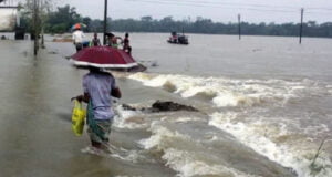 সিলেটে ভয়াবহ বন্যার ঝুঁকি