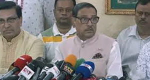 শিক্ষার্থী বনাম সরকার গেম খেলে ফায়দা লোটার চেষ্টা চলছে : ওবায়দুল কাদের।