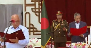 উপদেষ্টা ফারুক-ই-আজম শপথ নিলেন