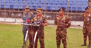 পুলিশ ঠিকভাবে কাজ শুরু করলেই আমরা আমরা সেনানিবাসে ফেরত যাব।