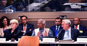 রোহিঙ্গা ইস্যু নিয়ে জাতিসংঘের উচ্চ পর্যায়ের কর্মকর্তাদের সঙ্গে বৈঠক করেছেন ড. ইউনূস