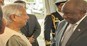 ড. ইউনূসকে আফ্রিকার প্রেসিডেন্ট রামাফোসা শুভেচ্ছা জানিয়েছেন