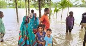 তিস্তার পানি বিপদসীমা ছাড়িয়ে যাওয়ায় নিম্নাঞ্চল প্লাবিত