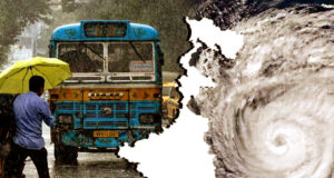 উড়িষ্যায় আঘাত হানতে শুরু করেছে ঘূর্ণিঝড় দানা’