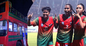 এবারও চ্যাম্পিয়ন হওয়ায় ছাদখোলা বাসে সংবর্ধনা পাবেন সাবিনারা