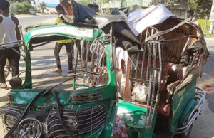 নকলায় পিকআপ-সিএনজি সংঘর্ষে নিহত ৩