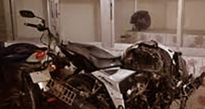 ট্রলি-মোটরসাইকেল মুখোমুখি সংঘর্ষে নিহত ১, আহত ১