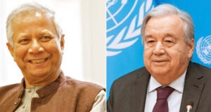 জাতিসংঘ মহাসচিবের সঙ্গে প্রধান উপদেষ্টার সাক্ষাৎ