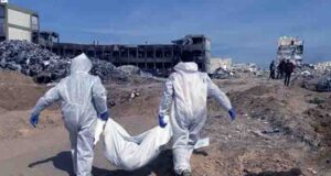 গাজার ধ্বংসস্তূপ থেকে উদ্ধার আরো ৮ ফিলিস্তিনির লাশ