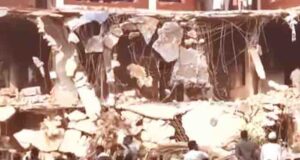 ধ্বংসস্তূপে পরিণত ধানমন্ডি ৩২