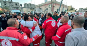 গাজায় আটজন চিকিৎসকের হত্যাকাণ্ডে রেড ক্রস ক্ষুব্ধ