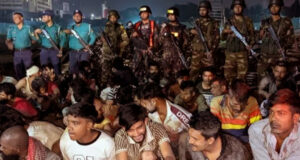 টঙ্গীতে যৌথ বাহিনীর অভিযানে ৬০ জন আটক