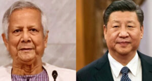 ২৮ মার্চ চীনের প্রেসিডেন্টের সঙ্গে প্রধান উপদেষ্টার বৈঠক