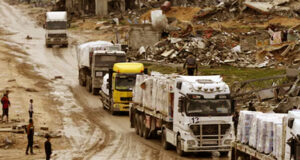 রোজার মধ্যে গাজায় ত্রাণ ও পণ্যের প্রবেশ বন্ধ করলো ইসরায়েল