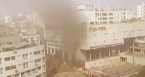 মুক্তিযুদ্ধ জাদুঘরে আগুন