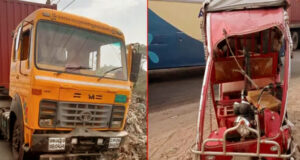 গাজীপুরে ট্রাক-অটোরিকশা সংঘর্ষ, নিহত ২