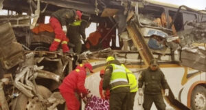 বলিভিয়ায় দুই বাসের ভয়াবহ সংঘর্ষে নিহত ৩৭