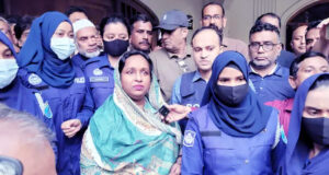 রাতভর উত্তেজনার পর নারায়ণগঞ্জের প্রাক্তন মেয়র আইভী গ্রেপ্তার