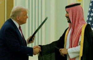 সিরিয়ার উপর নিষেধাজ্ঞা তুলে নেবেন ট্রাম্প, ৬০০ বিলিয়ন ডলারের সৌদি চুক্তি নিশ্চিত করলেন