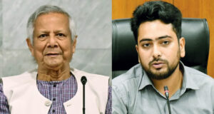 প্রধান উপদেষ্টার সাথে দেখা করলেন এনসিপির আহ্বায়ক নাহিদ ইসলাম