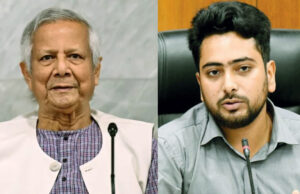 প্রধান উপদেষ্টার সাথে দেখা করলেন এনসিপির আহ্বায়ক নাহিদ ইসলাম