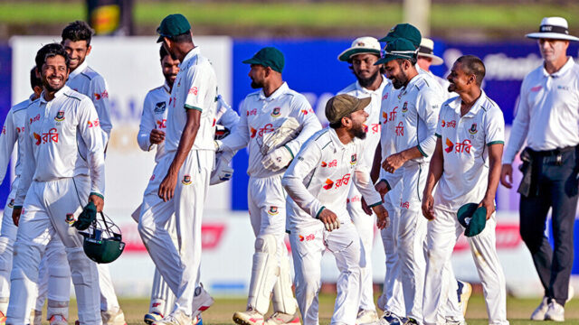 Bangladesh Draw First Test