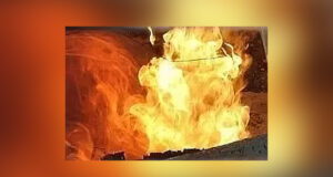 শাওড়াপাড়ায় আবাসিক ভবনে আগুন