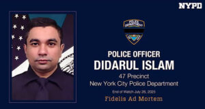 নিউইয়র্কে গুলি: বাংলাদেশি অভিবাসী নিউইয়র্ক পুলিশ অফিসার নিহত