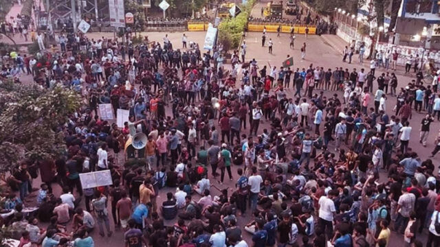 Engineering Students Staged