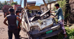 চট্টগ্রামে কাভার্ড ভ্যানের সাথে পিকআপের সংঘর্ষে পাঁচজন নিহত হয়েছেন।