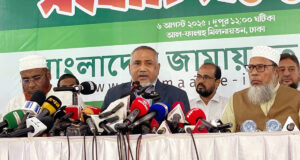 জামায়াতে ইসলামী অবাধ ও সুষ্ঠু নির্বাচন চায়: তাহের