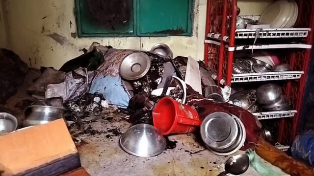 Refrigerator Fire, Compressor Explosion Injures 9 Refrigerator Fire, Compressor Explosion Injures 9