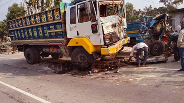 Tangail Road Crash Kills 3 Tangail road crash kills 3
