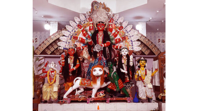 3 Centuries Of 'Lal Durga' Worship In Moulvibazar's