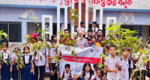 বন্ধুসভা এক লক্ষেরও বেশি গাছ লাগানোর উদ্যোগ নিয়েছে