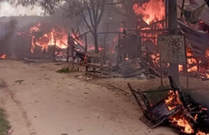 খাগড়াছড়িতে অবরোধ চলছে, গুইমারায় বাজারে আগুন