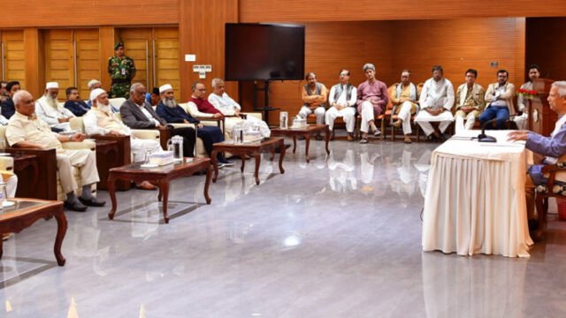 Chief Adviser Holds Meeting With 8 More Political Parties