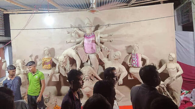 Idols Vandalised At Temple In Kushtia