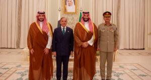 পাকিস্তান ও সৌদি আরবের মধ্যে পারস্পরিক প্রতিরক্ষা চুক্তি স্বাক্ষরিত হয়েছে