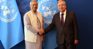 বাংলাদেশের গণতান্ত্রিক উত্তরণে পূর্ণ সমর্থনের প্রতিশ্রুতি জাতিসংঘ প্রধানের