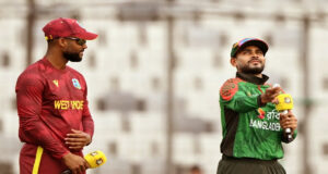 ওয়েস্ট ইন্ডিজের বিপক্ষে প্রথমে ব্যাট করার সিদ্ধান্ত নিয়েছে বাংলাদেশ