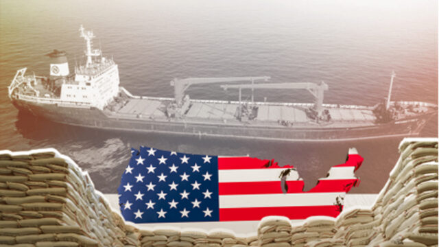 First US Wheat Shipment