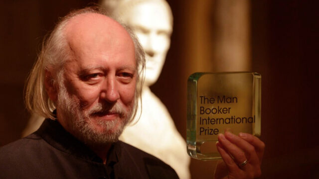 Hungarian Writer Laszlo Krasnohorkay